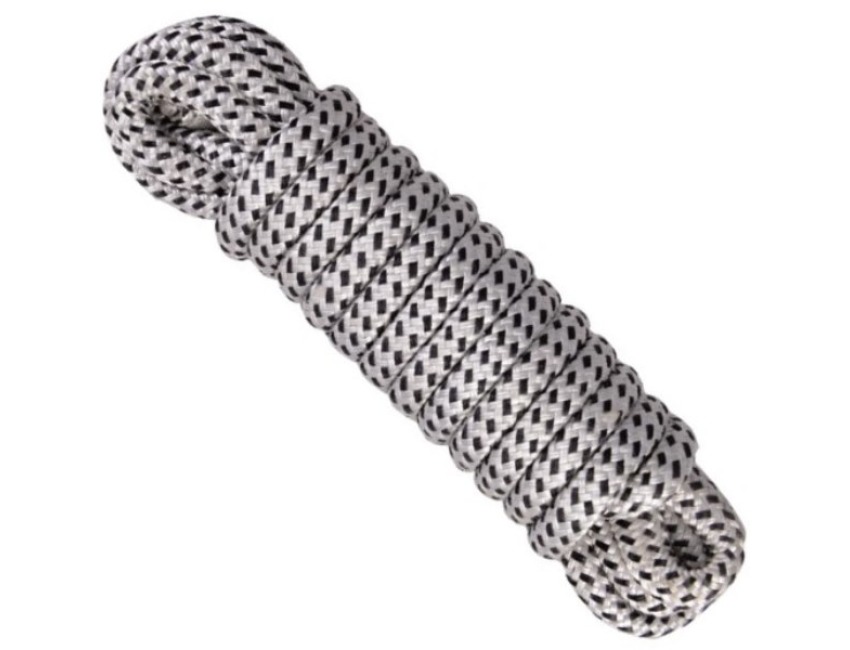 Polyester Braided Mooring Rope With Spliced Eye 16 Plaited 16mm x 15